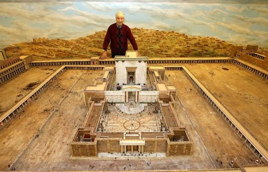 A model of biblical proportions: man spends 30 years creating a model of Herod's Temple